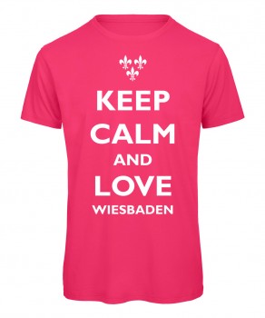 keep calm Wiesbaden Neonpink