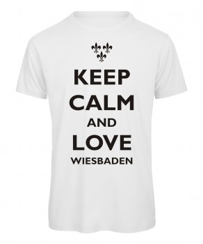 keep calm and love Wiesbaden - Kinder Weiß