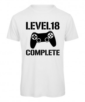 Level 18 Complete Herren T-Shirt -  Weiß