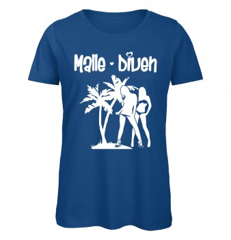 Malle Diven T-Shirt Royalblau