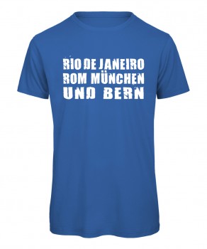 Rio de Janeiro Rom München und Bern! Royalblau