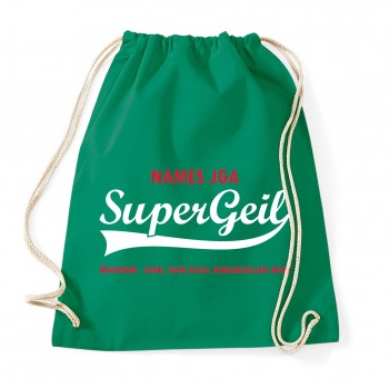 Super geil - JGA Rucksack  Kelly Green