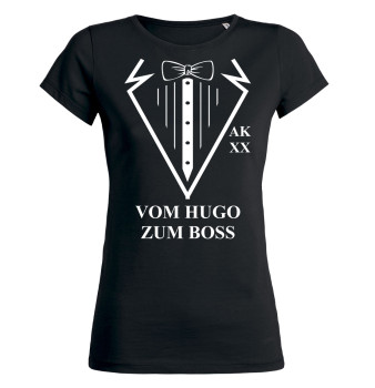 Vom Hugo Zum Boss Smoking Abschluss T-Shirt Mädels