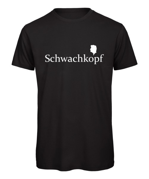 Schwachkopf T-Shirt Schwarz