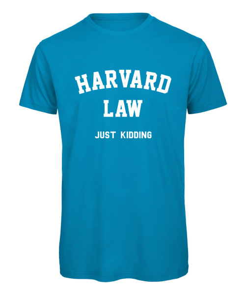 Harvard Law - T-Shirt Azur