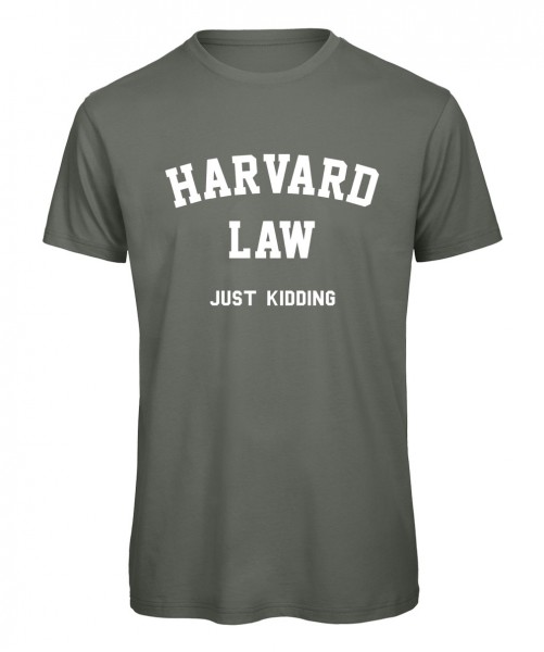 Harvard Law - T-Shirt Oliv