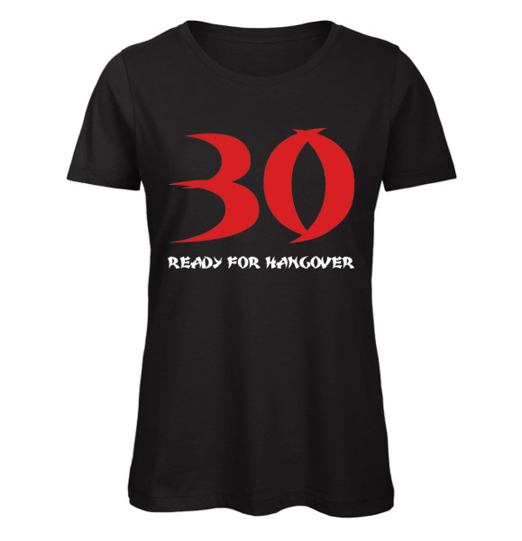 30 Hangover T-Shirt Schwarz