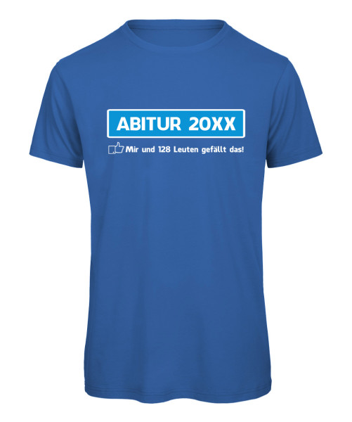 ABI T-Shirt 100 Leuten gefällt das Royalblau