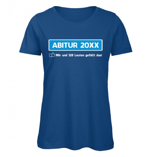 ABI T-Shirt 100 Leuten gefällt das Royalblau