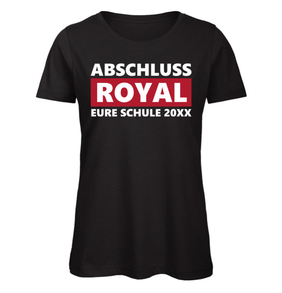 Abschluss Royal - Abschluss T-Shirt für Mädels - Schwarz