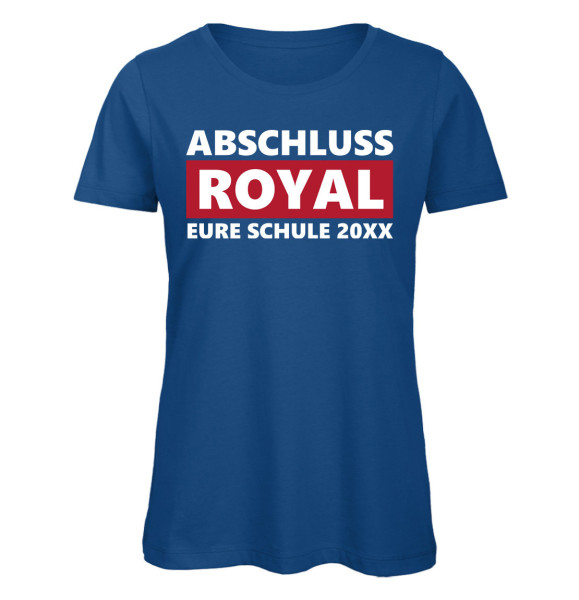 Abschluss Royal - Abschluss T-Shirt für Mädels - Royalblau