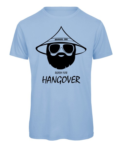 Hangover Abschluss T-Shirt Marineblau