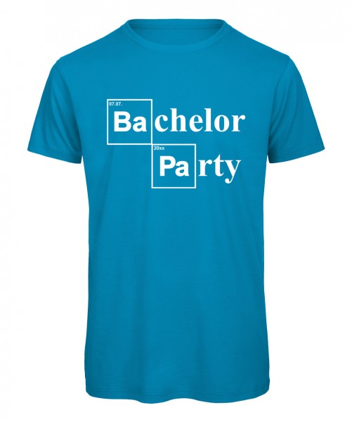 Bachelor Party JGA T-Shirt Azur