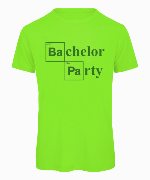 Bachelor Party JGA T-Shirt Neongrün