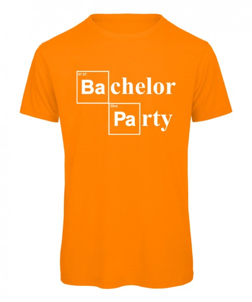 Bachelor Party JGA T-Shirt Neonorange