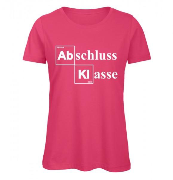 Chemie ABI Klassen T-Shirt Pink