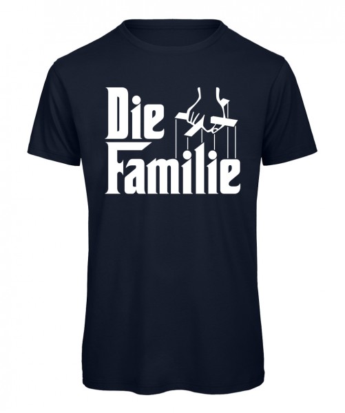 Die Familie JGA T-Shirt  Marineblau