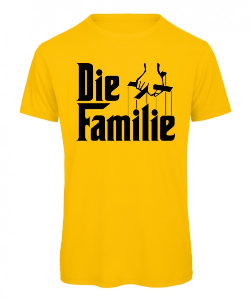 Die Familie JGA T-Shirt  Gelb