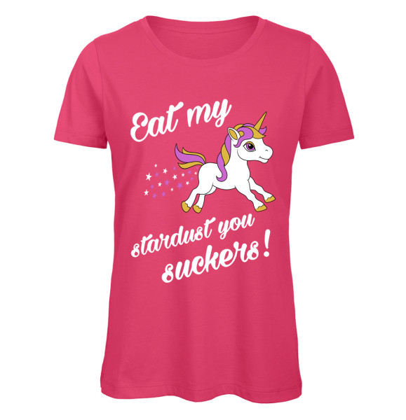 Eat My Stardust Suckers T-Shirt Pink