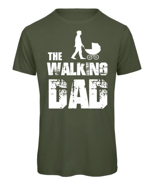 The Walking Dad T-Shirt Olive
