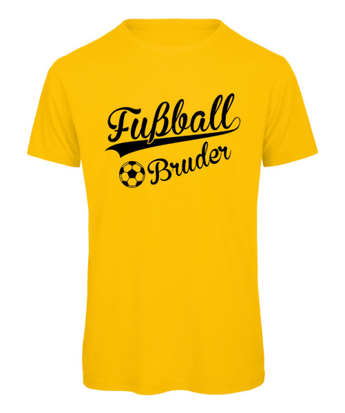 Fußball Bruder T-Shirt Gelb