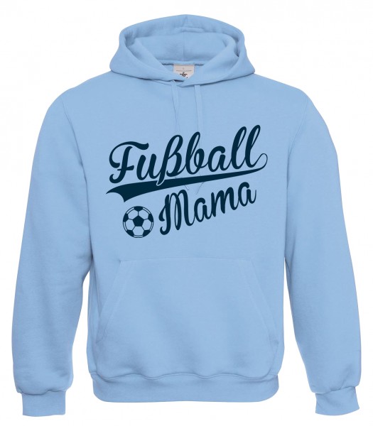 Fußball Mama Hellblau