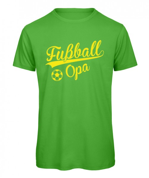 Fußball Opa T-Shirt Grün