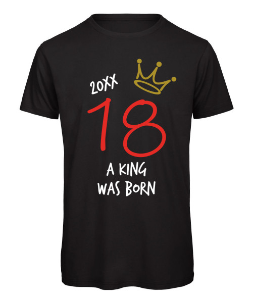 18 A King Was Born - Schwarz