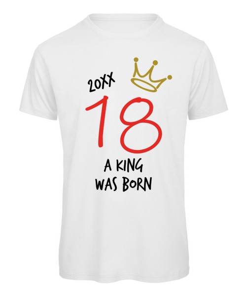 18 A King Was Born - Weiß