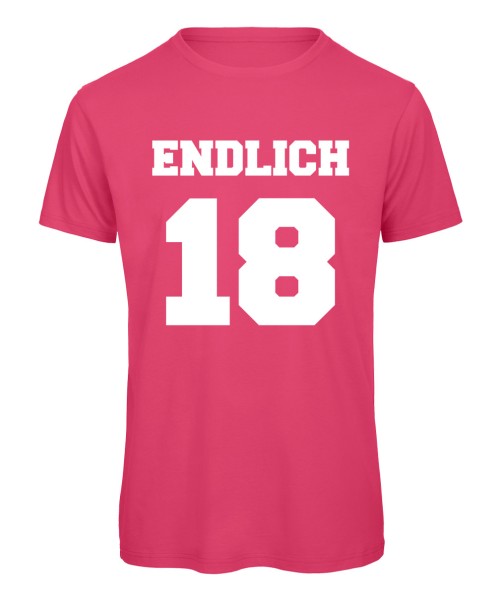 Endlich 18 T-Shirt Fresh Pink