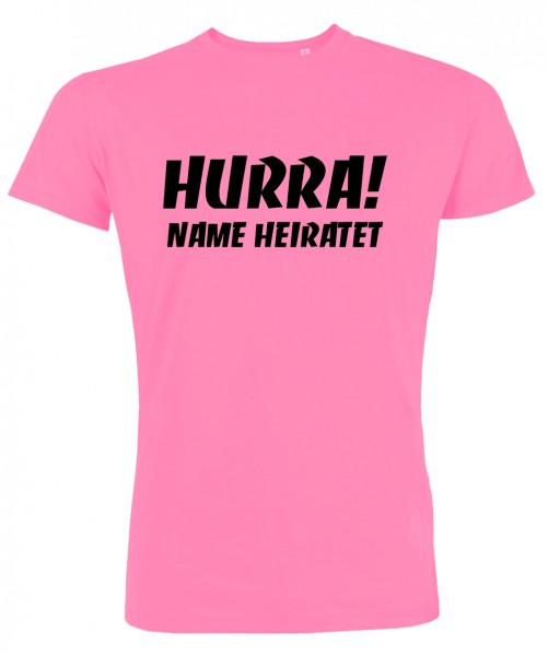Hurra JGA T-Shirt Pink