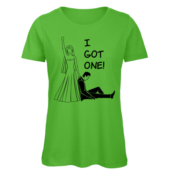 I Got One JGA Shirt für die Braut Grün