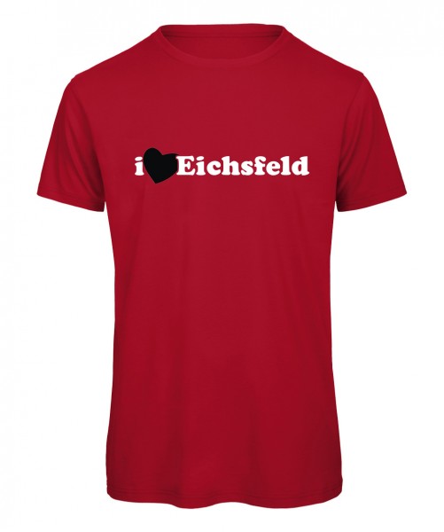 I love Eichsfeld Herz 3 Rot