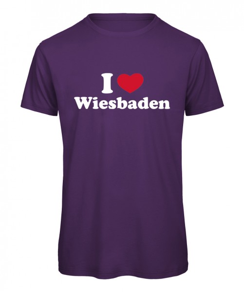 I love Wiesbaden Herz 2 - Kinder Purple