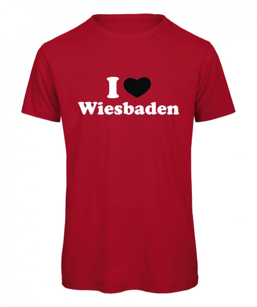 I love Wiesbaden Herz 2 - Kinder Rot