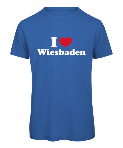 I love Wiesbaden Herz 2 Royalblau