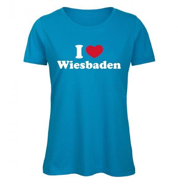I love Wiesbaden Herz 2 Azur