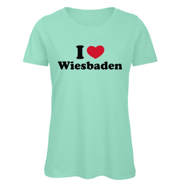 I love Wiesbaden Herz 2 Mintgrün