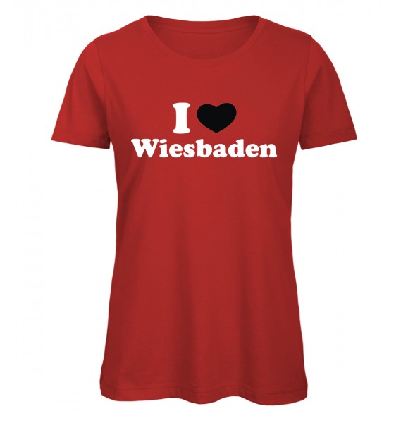 I love Wiesbaden Herz 2 Rot
