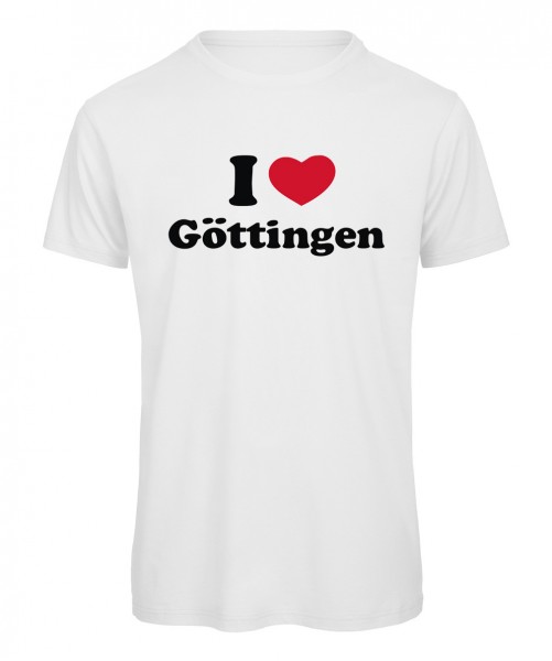 I love Göttingen Herz 2 Weiß