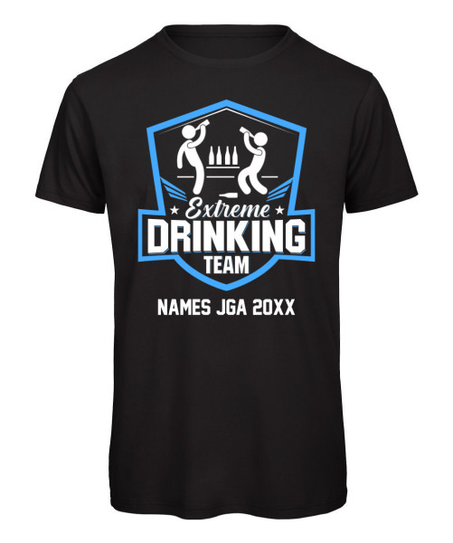JGA Extrem Drinking Team Herren T-Shirt - Rot