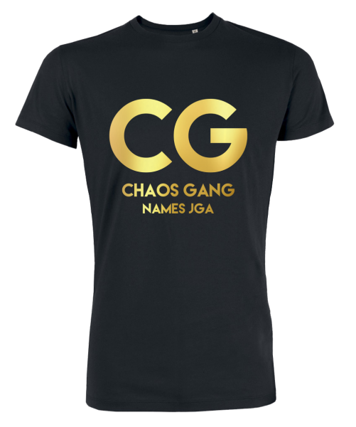 Chaos Gang JGA T-Shirts Schwarz