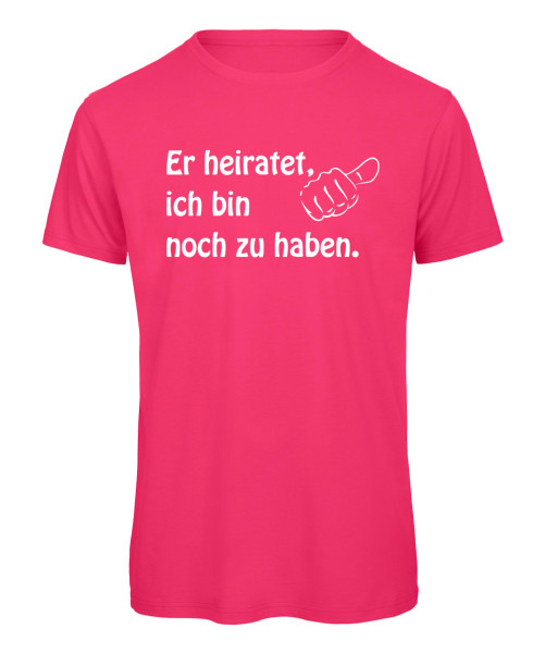 Er heiratet, ich bin noch zu haben Pink