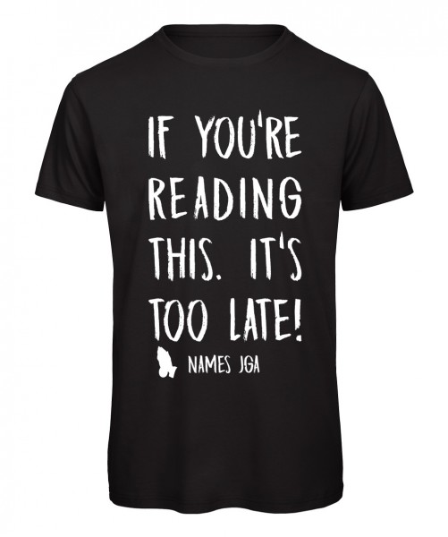 If you reading this its to late JGA T-Shirt Schwarz