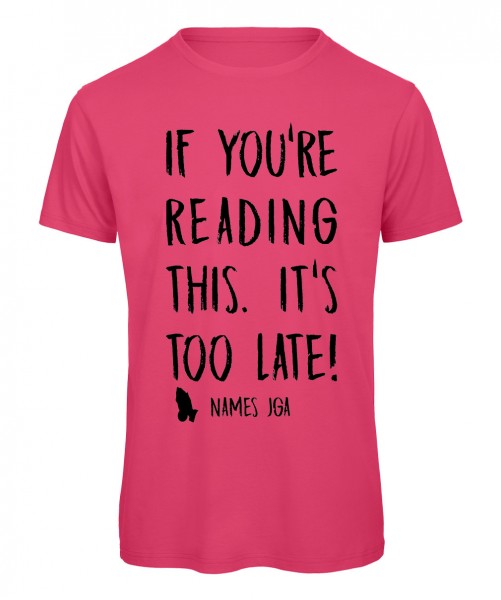 If you reading this its to late JGA T-Shirt Pink