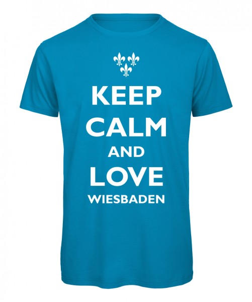 keep calm and love Wiesbaden - Kinder Azur