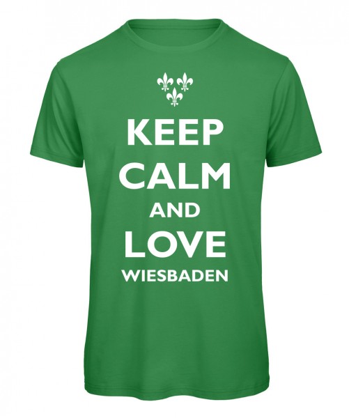 keep calm and love Wiesbaden - Kinder Kelly Green