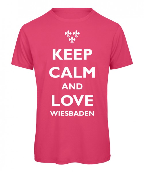 keep calm and love Wiesbaden - Kinder Pink