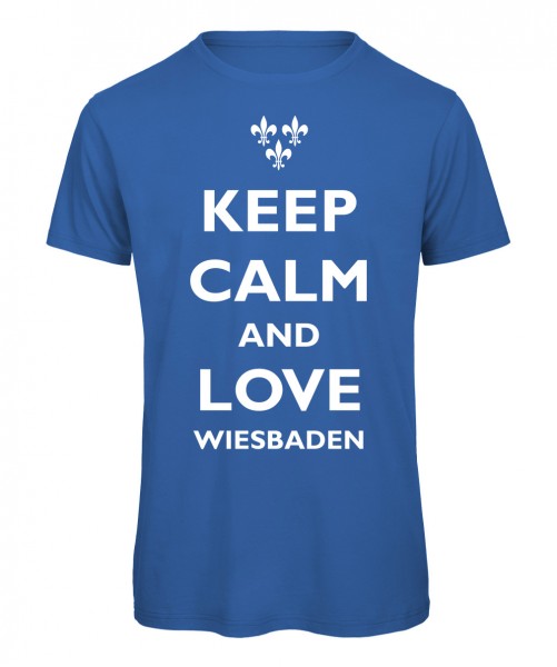keep calm Wiesbaden Royalblau