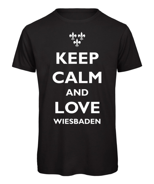 keep calm Wiesbaden Schwarz